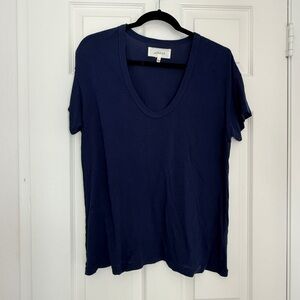 THE GREAT. U Neck Tee size 0/XS